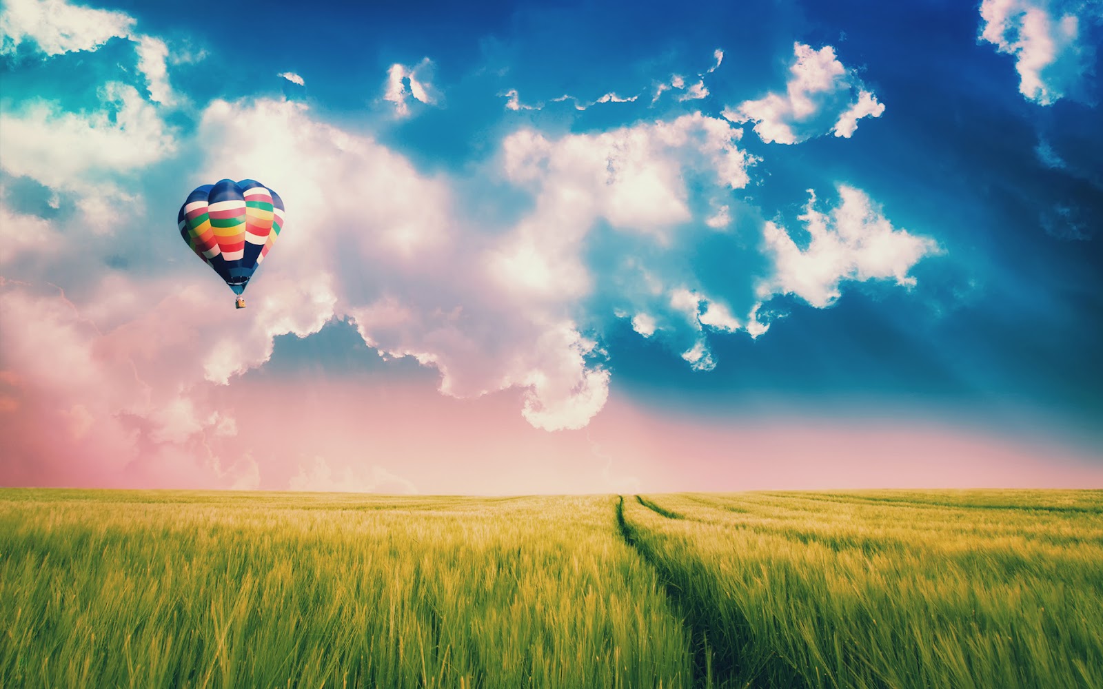iWallpapers: AIR BALLOON IN THE SKY HD WALLPAPER