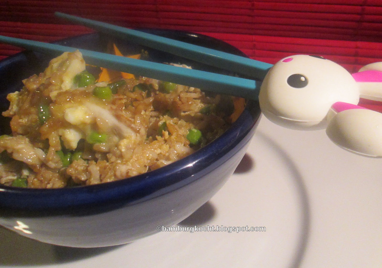 Hamburg kocht!: #12von12 im Februar: Brat-Reis mit Ei und Erbsen Hamburg kocht!: #12von12 im Februar: Brat-Reis mit Ei und Erbsen