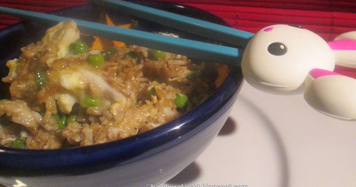 Hamburg kocht!: #12von12 im Februar: Brat-Reis mit Ei und Erbsen