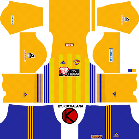 Vegalta Sendai ベガルタ仙台 kits 2018 - Dream League Soccer Kits