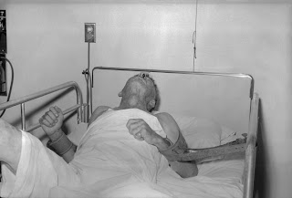 Foto paciente afectado por el virus letal de la Rabia