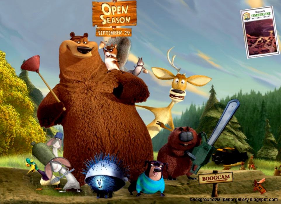 Open Season High Resolution Wallpaper Free  Cartoons Images