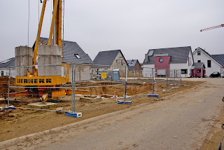 Steinzeithaus: Das Schnurgerüst...