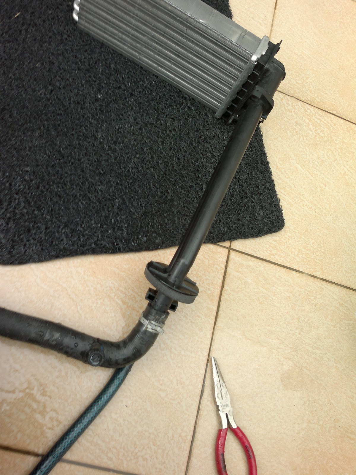 Adventures With My 206 And Citroen Evasion Leaking Heater Matrix (Specifically for Right Hand