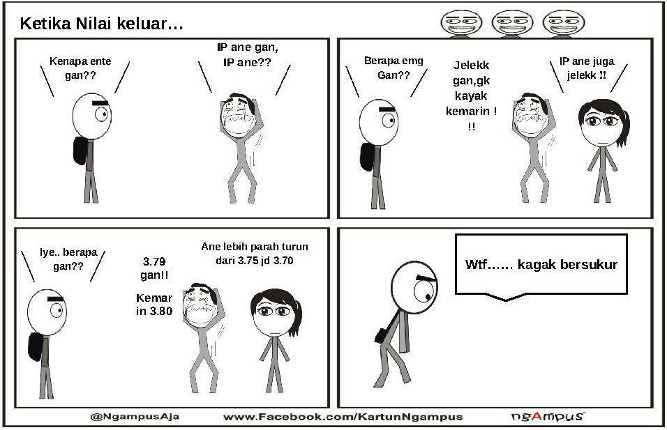 Contoh Komik Lucu Yang Mudah Digambar