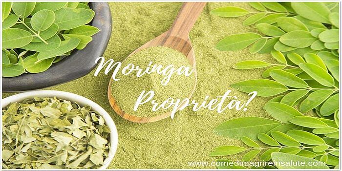 come perdere peso velocemente con la moringa