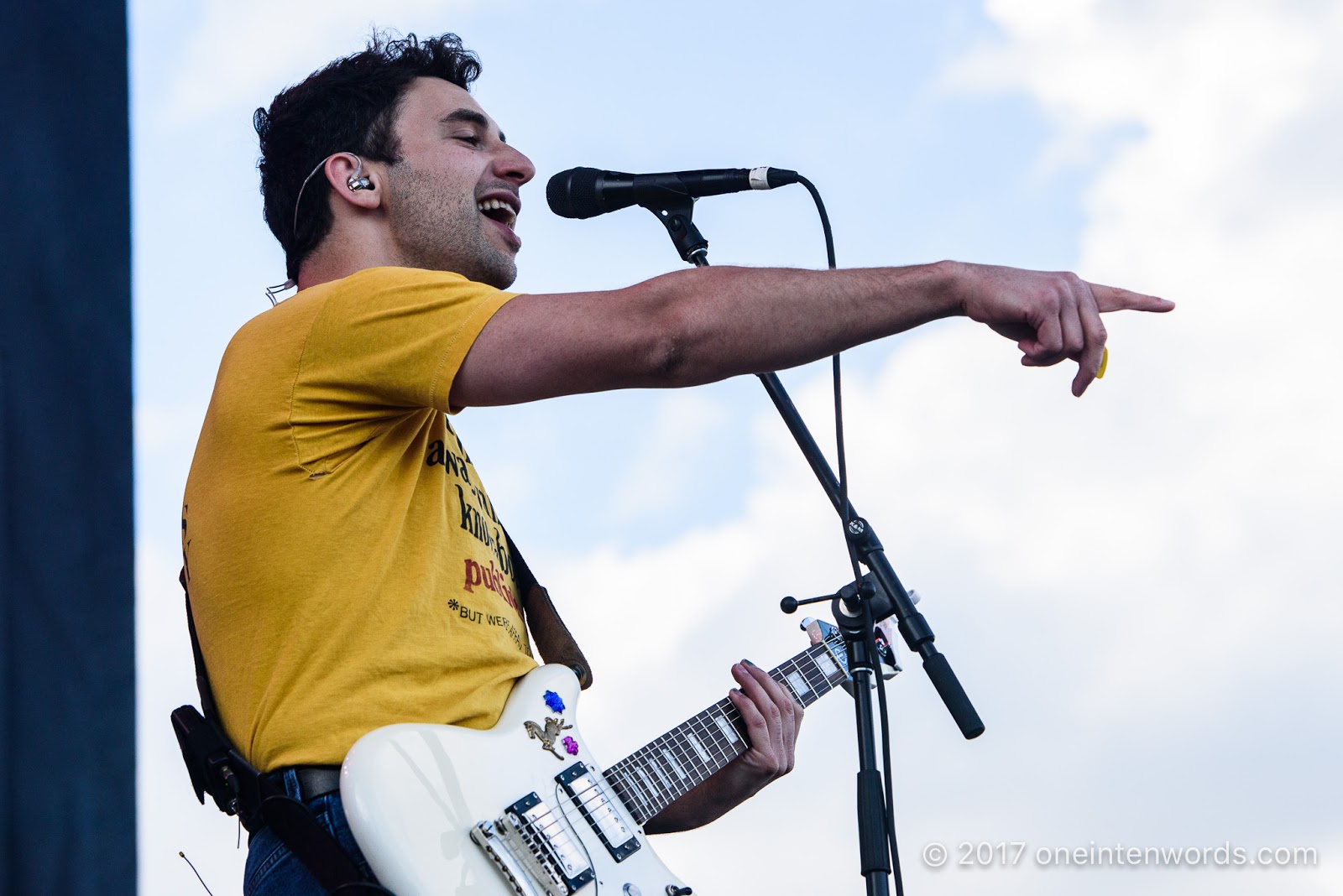one in ten words NXNE 2017 Bleachers at Portlands Concert Photos