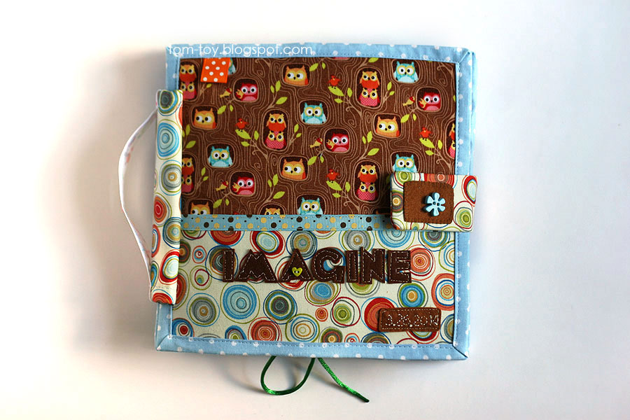 Quiet book for Imagine, Handmade fabric busy book for a girl, развивающая книжка для девочки