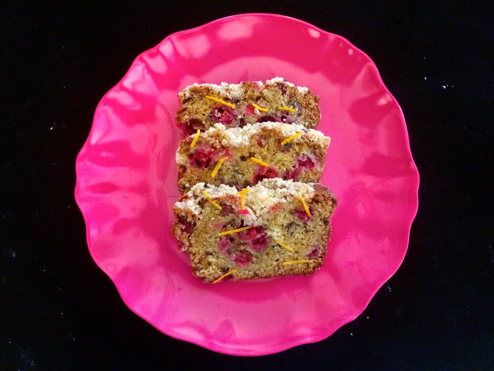 The Nerdy Chef: Cranberry Orange Loaf Cake