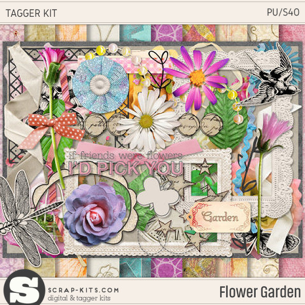 Flower Garden Tagger Kit