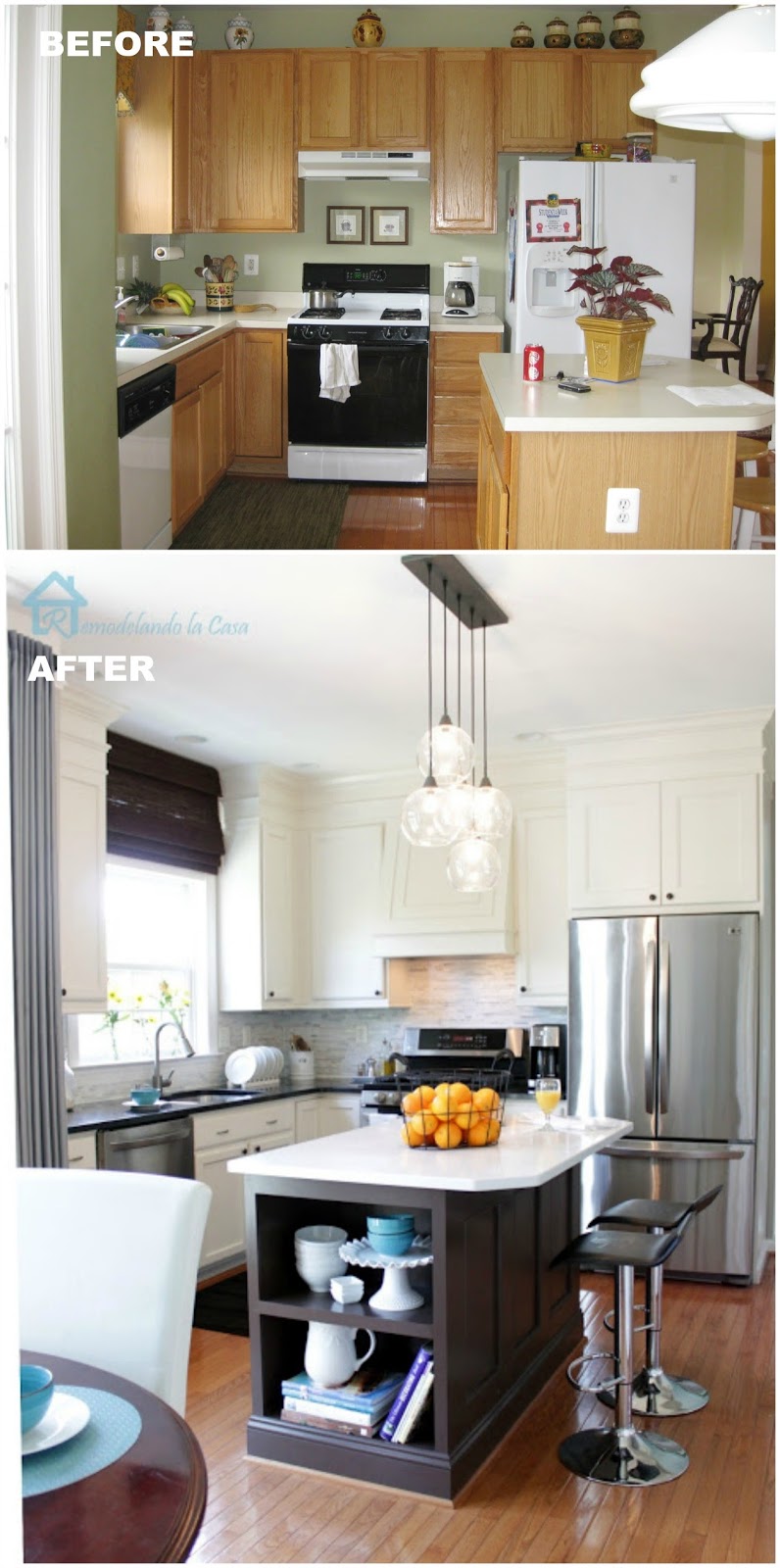 14 DIY Kitchen Remodels to Inspire Pneumatic Addict