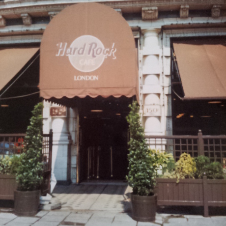 Hard Rock Cafe, London, 1990