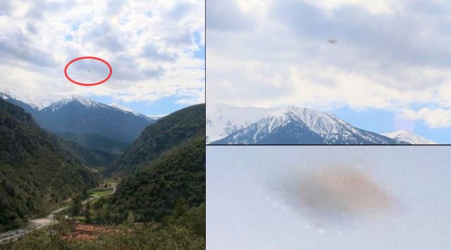  Photographer caught Glowing Green Object in the sky over Area 51 14