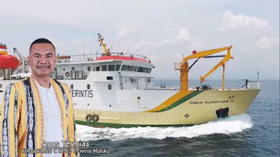 Ambon, Malukupost.com - Peluncuran Kapal Motor Sabuk Nusantara (Sanus) 71 oleh Dirjen Lalu Lintas dan Angkutan laut Kementerian Perhubungan, Mokhamad Hasani di Galangan Kapal Semarang (Jateng), membuktikan kapal tersebut sudah siap melayani rute pelayaran perintis di perairan laut Maluku.    "Saya meninjau langsung kegiatan peluncuran kapal tersebut di galangan kapal Semarang sesuai janji, dan ditargetkan tanggal 13 Maret 2019 KM Sanus 71 sudah bisa tiba di Pelabuhan Yos Sudarso Ambon," kata ketua komisi C DPRD Maluku Anos Yermias yang dihubungi dari Ambon, Sabtu (2/3).