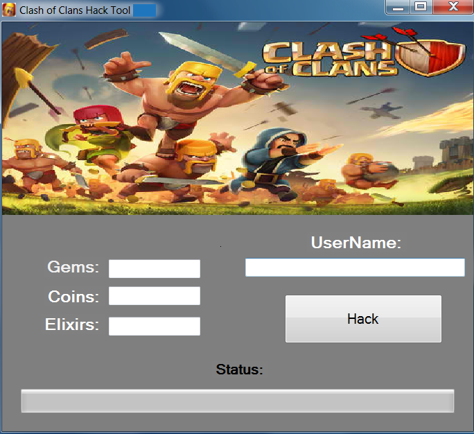 Clash of Clans Hack Unlimited Gems, Elixir, Gold & Much More!