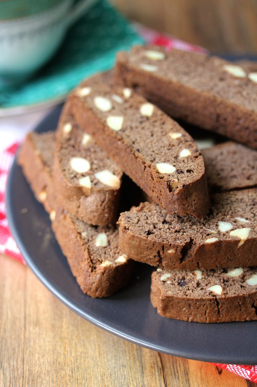 Chocolate Almond Biscotti | Karen&amp;#39;s Kitchen Stories