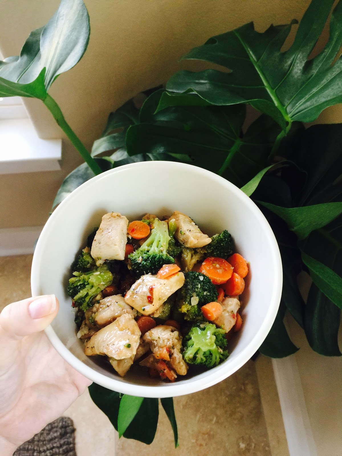 Teriyaki Chicken, Veggie & Rice Bowls Lindsey Ghoens