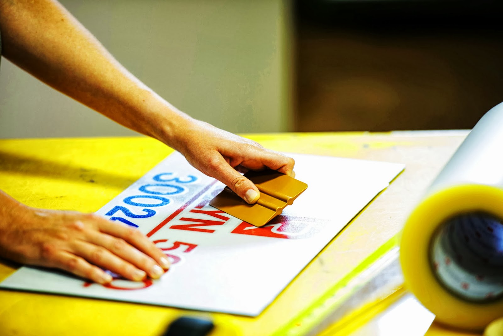 Hingst's Sign Post: A High Tack Solution for Problem Graphics