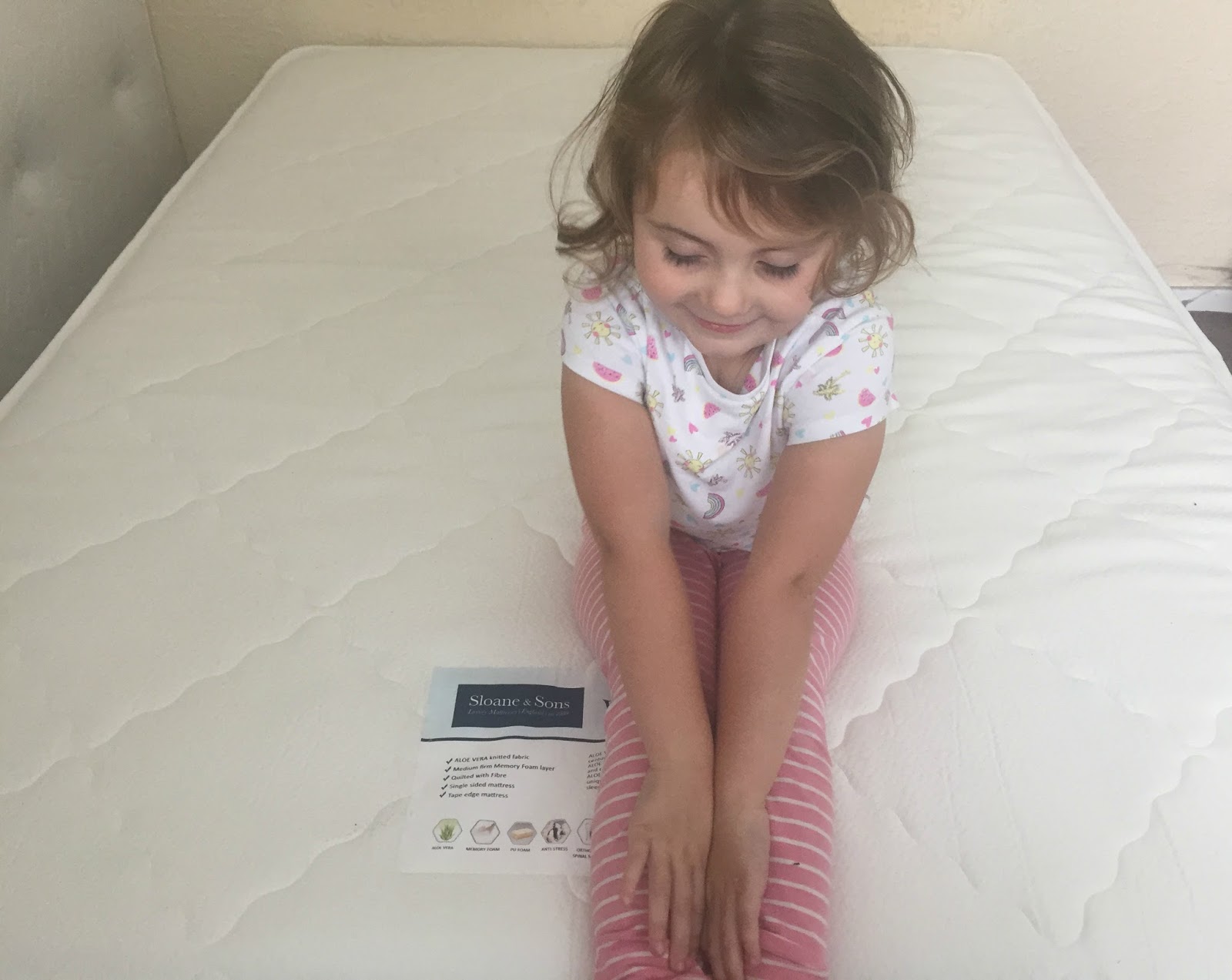 Sloane & Sons Double Memory Foam Mattress Review Newcastle Family Life