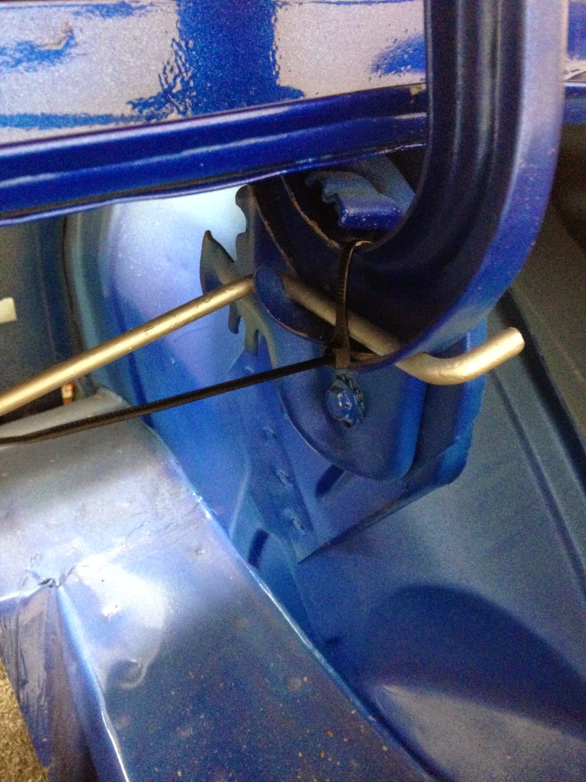 1967 Mustang Restoration How to install a trunk torsion bar