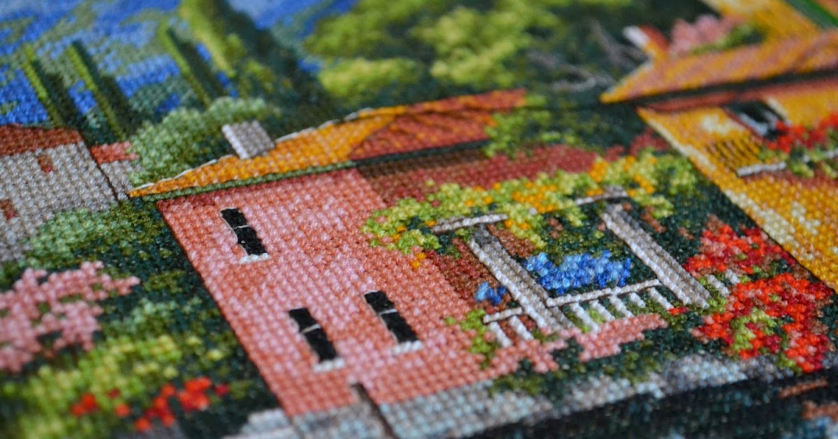 Творческий позитив Деревня у озера (Lakeside Village)