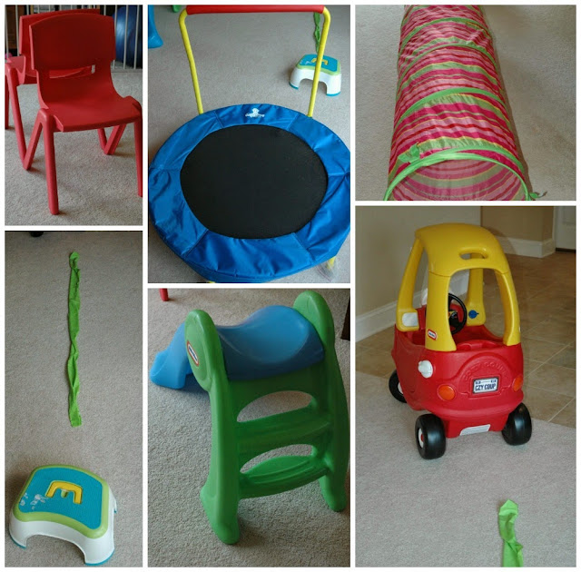 Cooperative Obstacle Course Activity for Kids