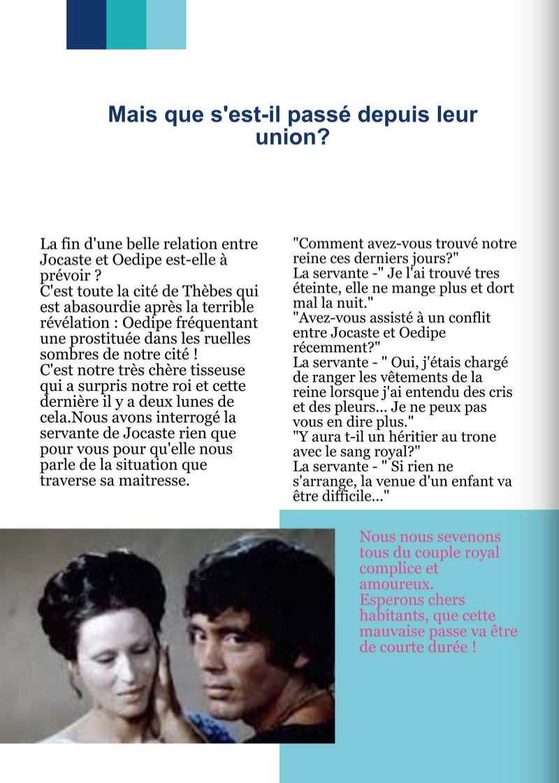 Profil D'une Oeuvre : Oedipe Roi, Sophocle - Couprie, Alain - Livres