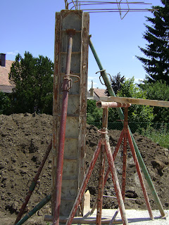 Unser Haus entsteht: Rohbau Erdgeschoß