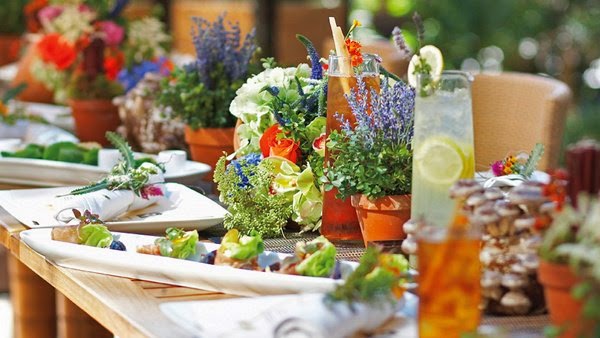 party in garden Landscaping for parties