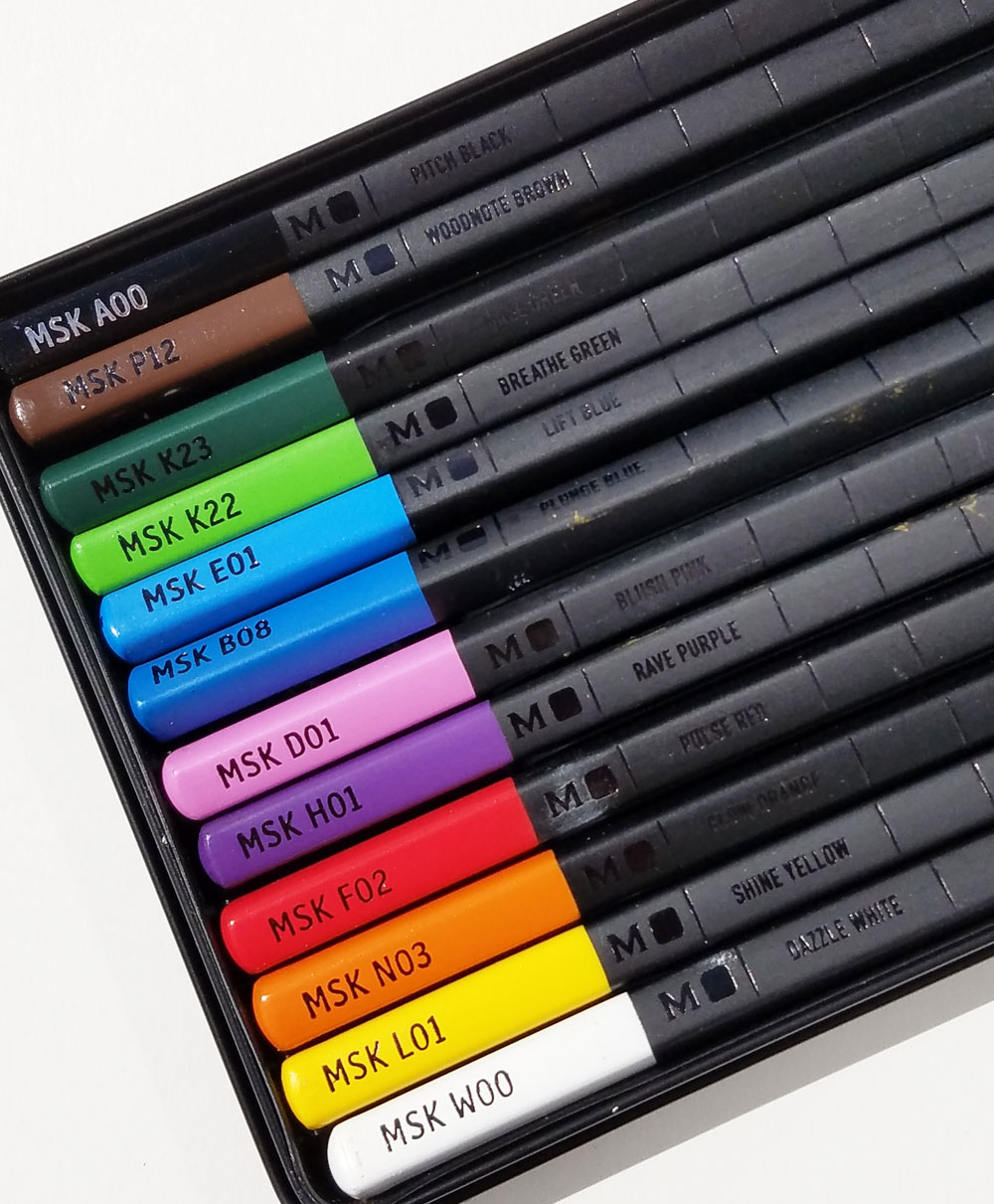 Fueled by Clouds & Coffee Product Review Moleskine Watercolor Pencils