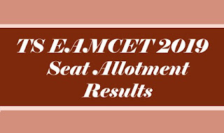 TS EAMCET 2019 Seat Allotment Results, TS EAMCET Seat Allotment order 2019 Download 