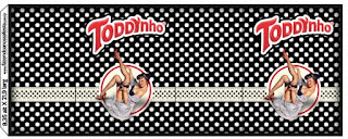 Pin Up in Red, White and Polka Dots: Free Printable Candy Bar Labels.