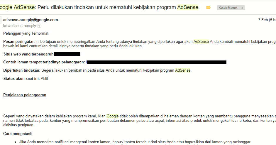 Konten Tidak Memadai Adsense: Panduan Lengkap untuk Pemilik Situs Web