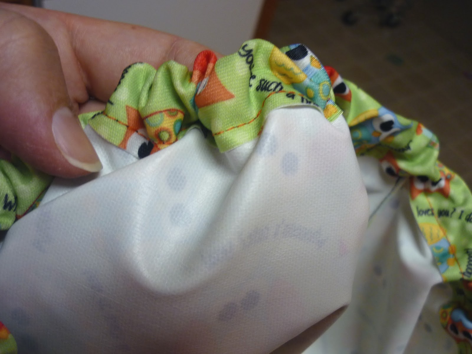 The Handy Dandy Helper: Homemade Diaper Wet Bag