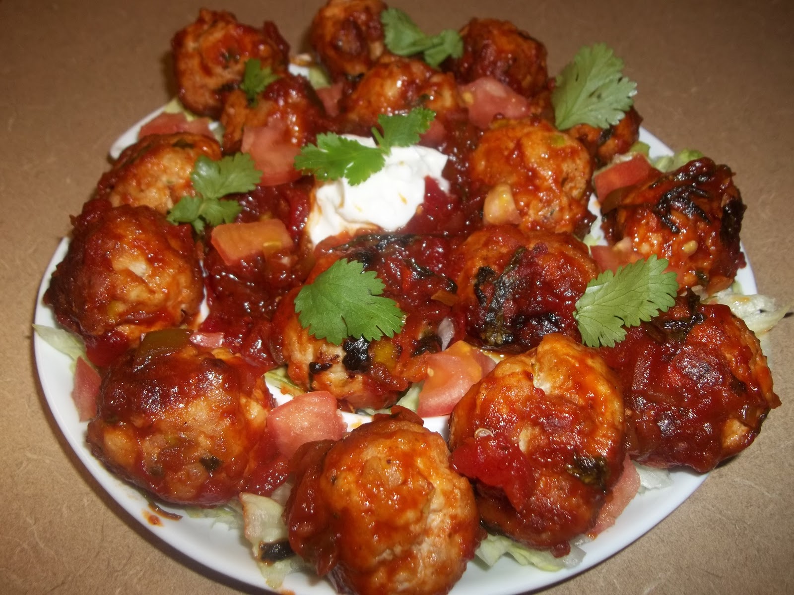 World Class Cooking Mexican Turkey Meatballs
