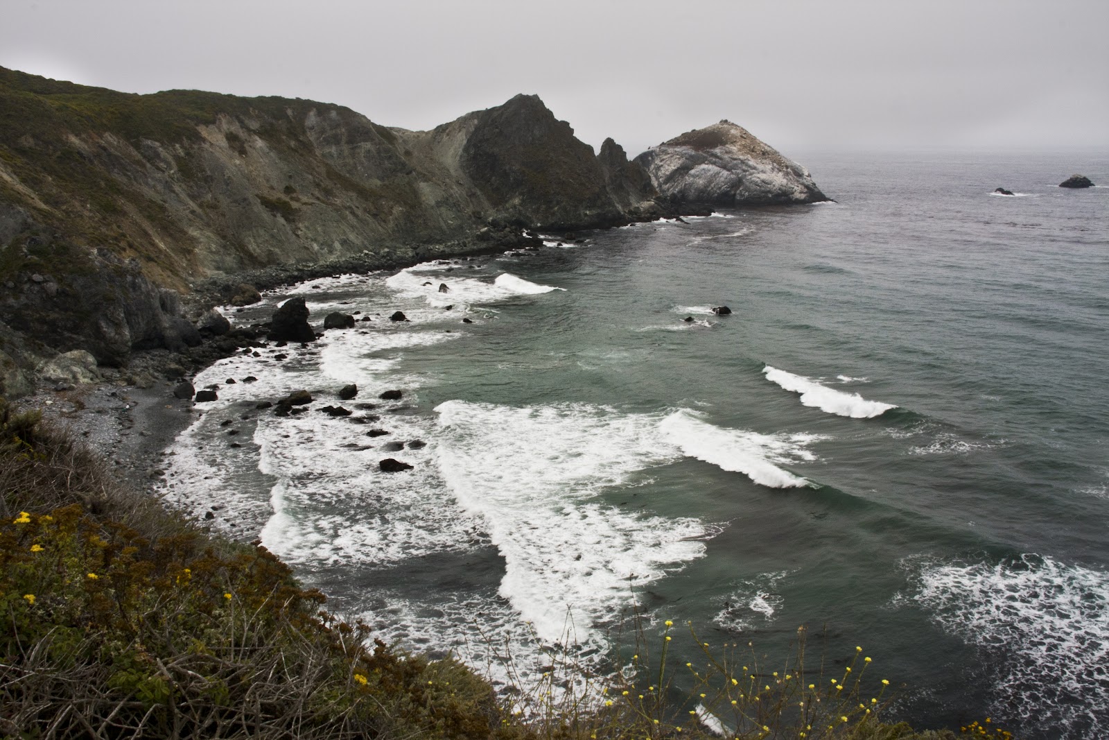 Offshore Winds Big Sur Surf on the California Coast