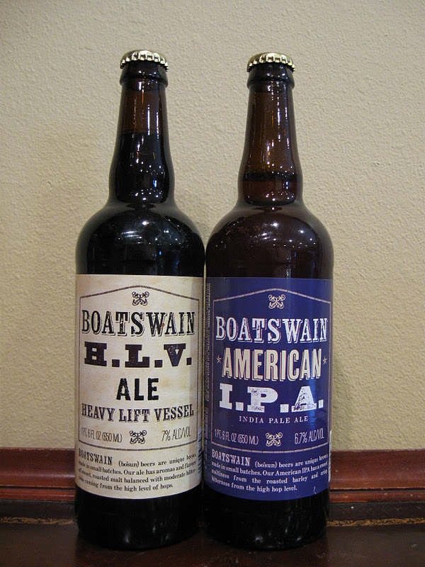 Doing Beer Justice Boatswain American IPA; Heavy Lift Vessel (H.L.V