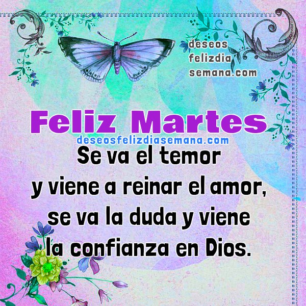 Frases de Feliz Martes con Buenos Deseos cristianos en imágenes ...