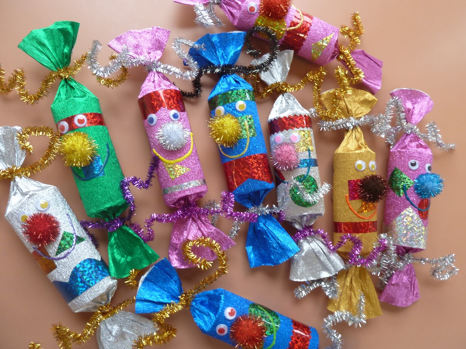Amiscol Les friandises de Noël crackers et sucres