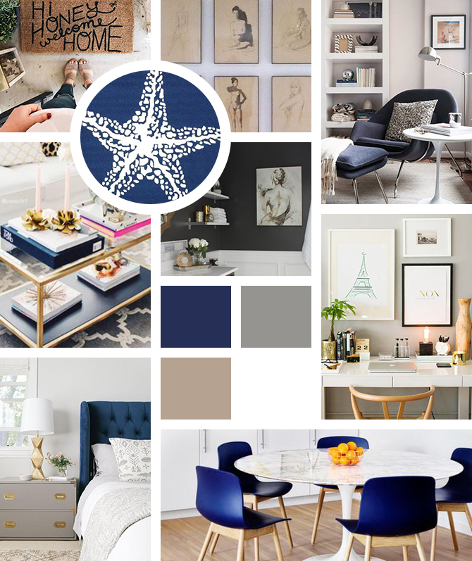 A Mood Board for the New Apartment C'est Bien by Heather Bien