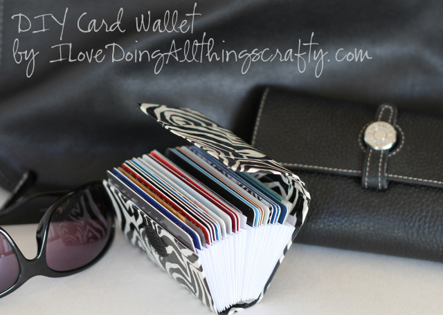DIY Credit Card Wallet | Holder for All Loyalty/Credit Cards