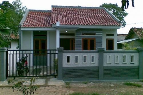 54 Desain Rumah Sederhana Kampung Terlihat Cantik Kecil