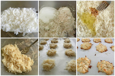 How to bake easy coconut macaroons (only 6 ingredients)