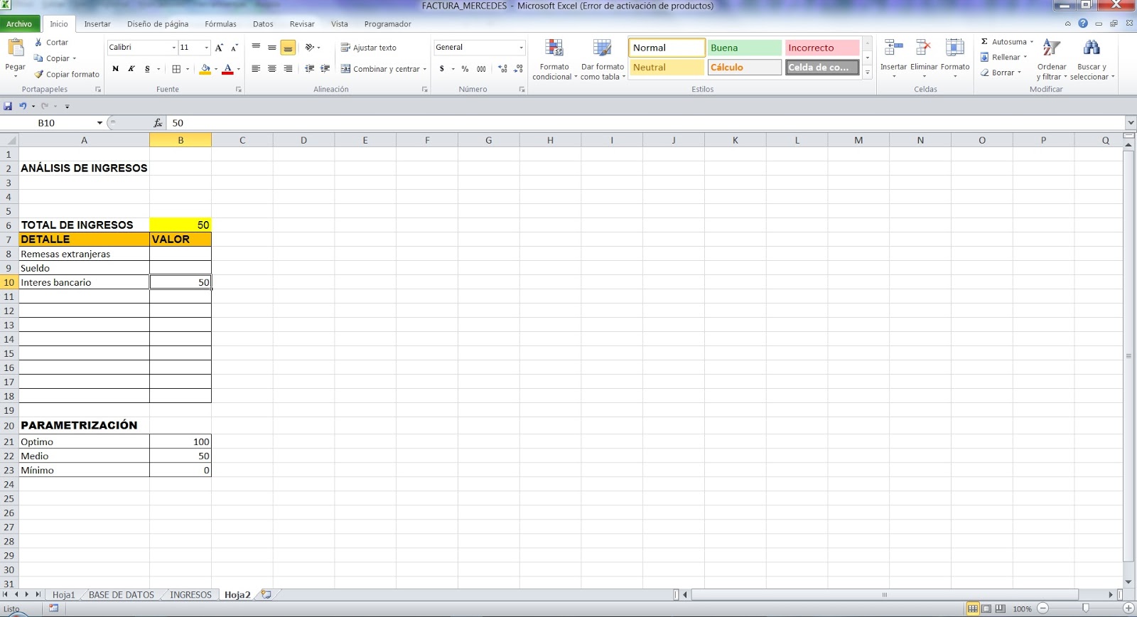 Portafolio de Mercedes Ortega CONCEPTOS BASICOS DE EXCEL