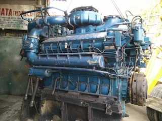 MTU Rolls Royce Marine Propulion Motor Engines with Gearbox