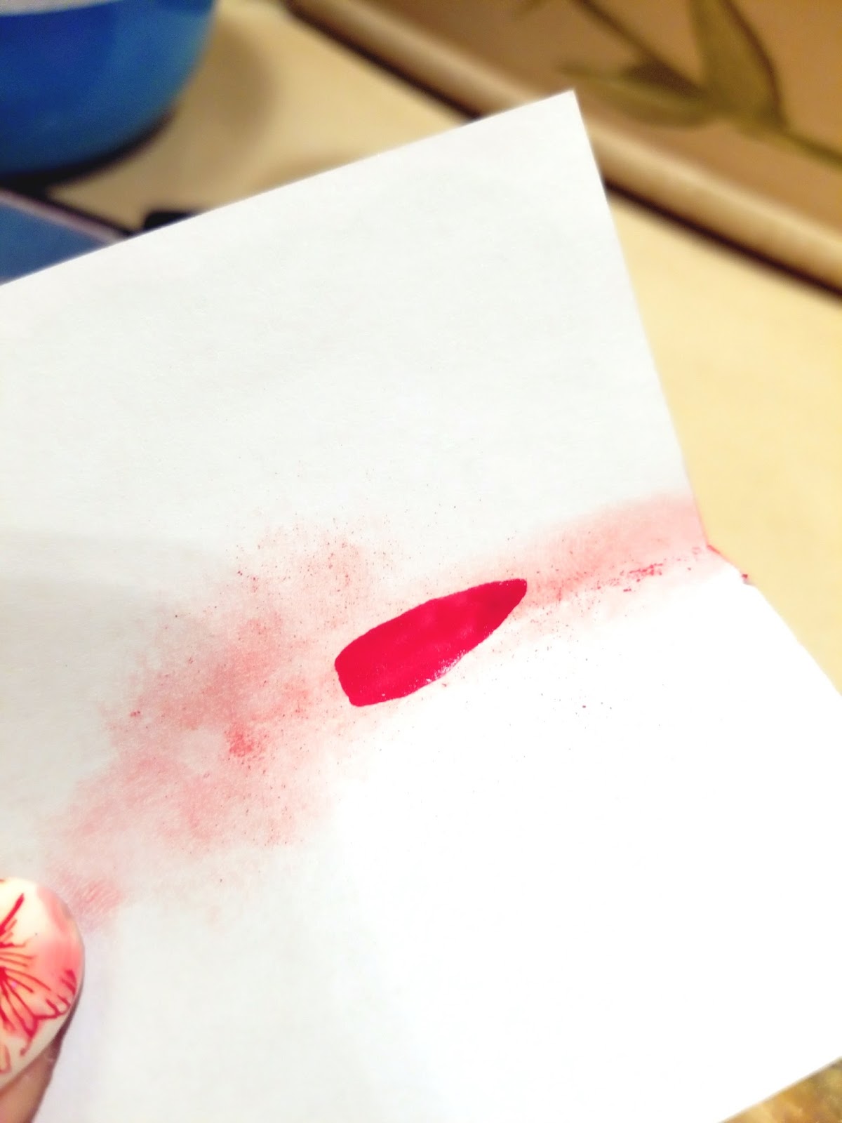 How to Make Your Own Stamping Polish with Eyeshadow / Blush chichicho