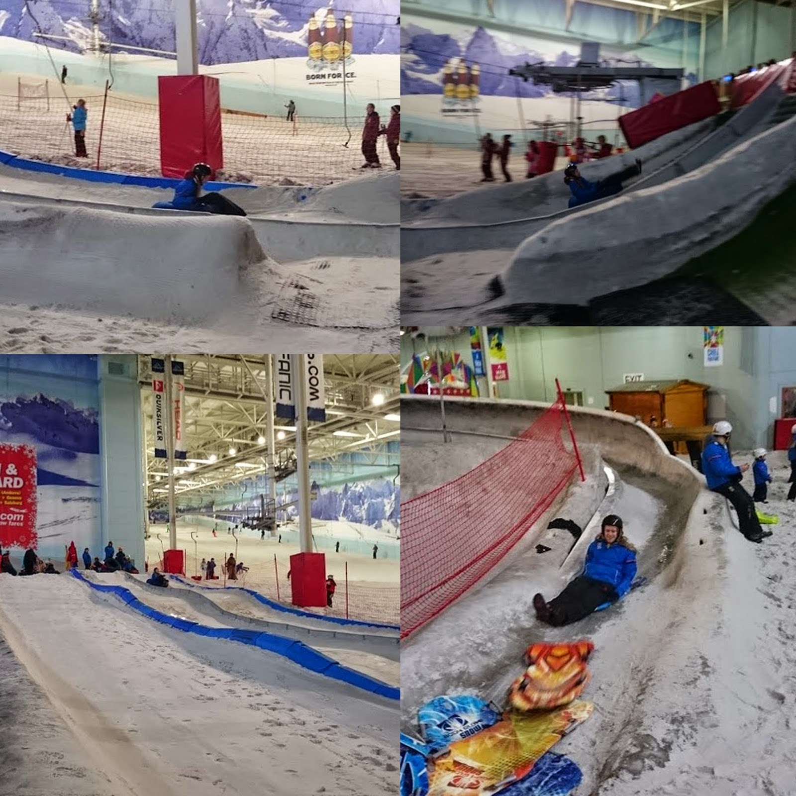 The Brick Castle Santa's Snow Grotto at Chill Factore, Manchester
