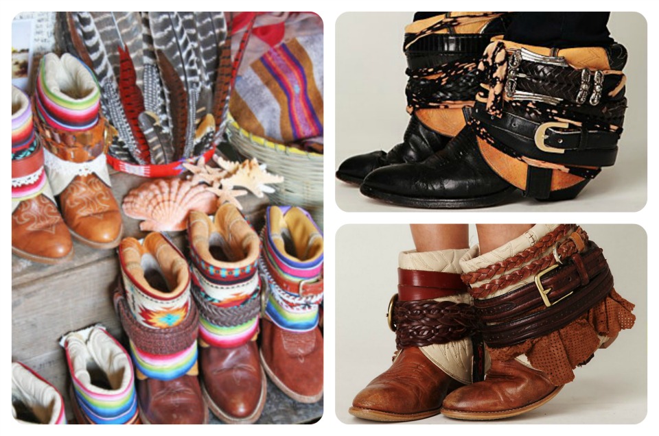 bottine hippie chic