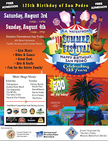 SoCal Kids Outdoor Adventures: San Pedro Summer Festival! 125 Years! # ...