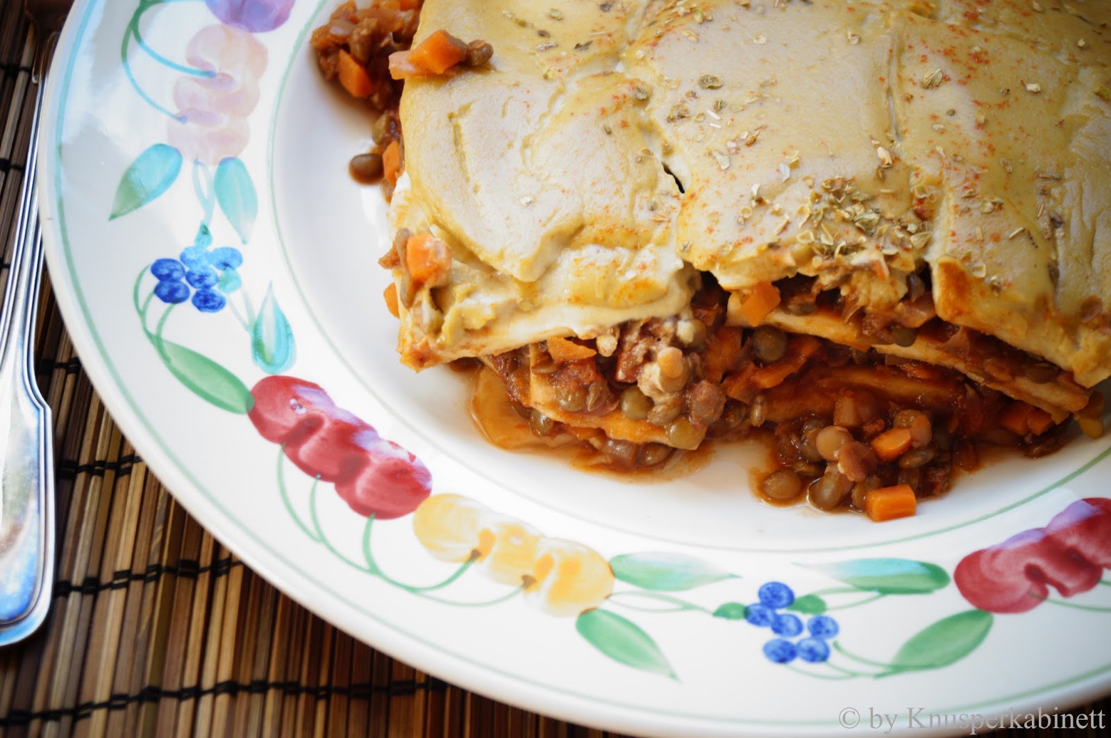 Knusperkabinett: Vegane und glutenfreie Sellerie-Lasagne mit ... Knusperkabinett: Vegane und glutenfreie Sellerie-Lasagne mit ...